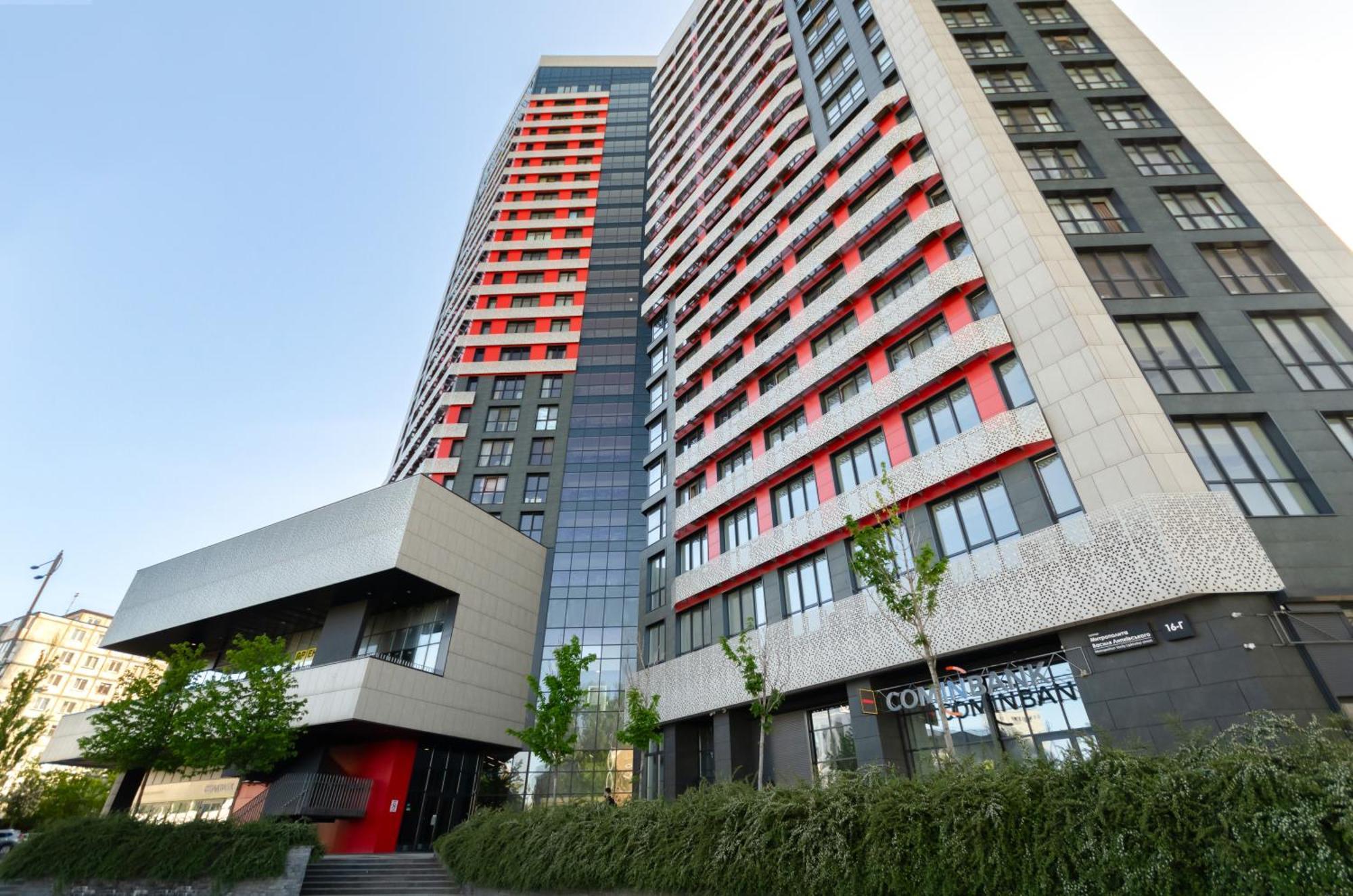 Petrovdom 205-206 Panoramic City View Apartments At Rc Kvartet, Central Railway Station Kyiv Exterior photo